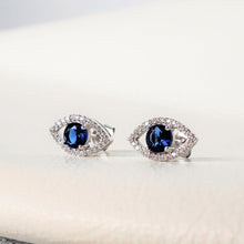 Load image into Gallery viewer, Evil Eye Pave Studs