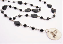 Load image into Gallery viewer, Buddha Medallion Rosary Style  Necklace