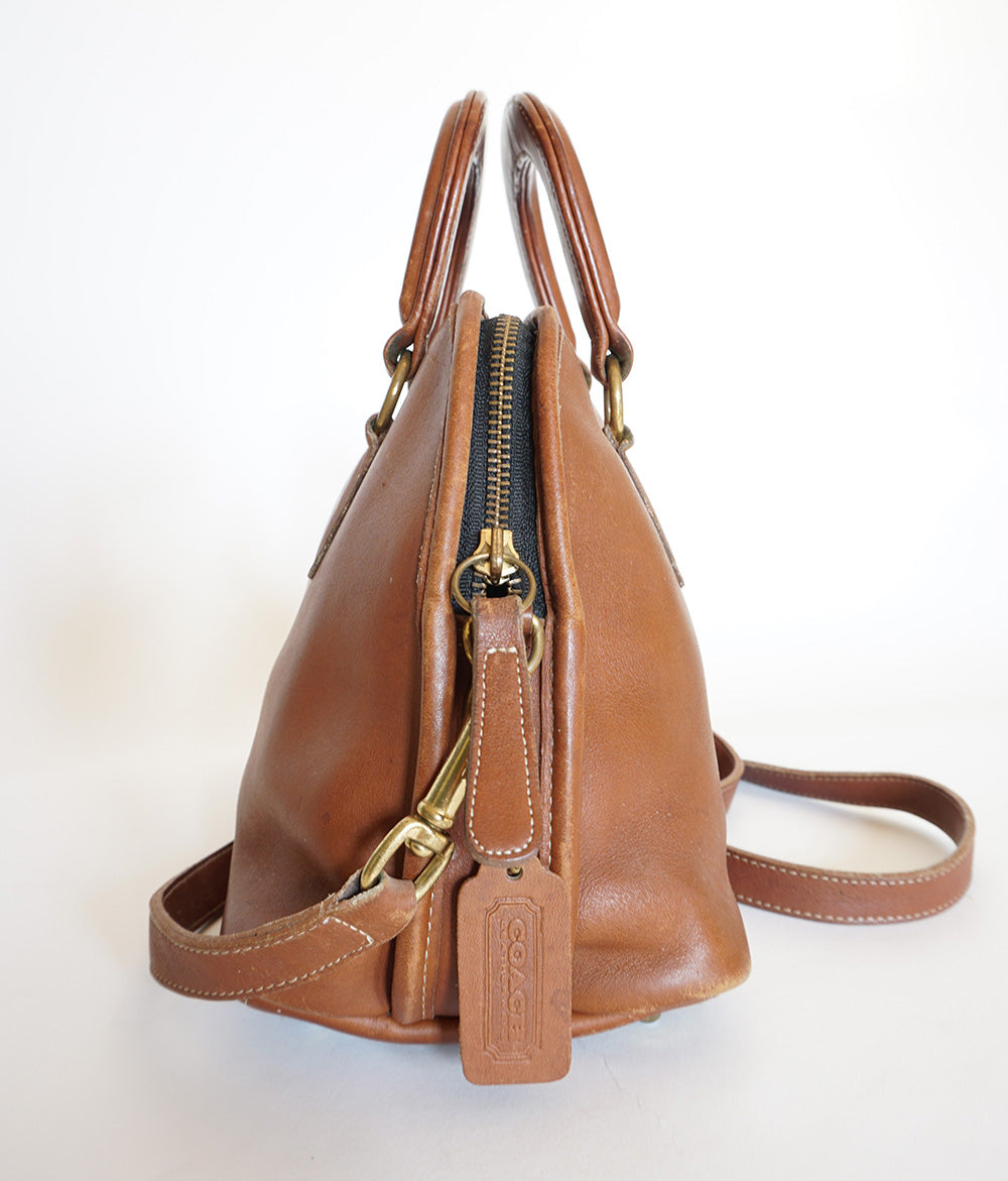Unisex Vintage COACH Baxter Bag British Tan Leather Work Satchel / Doc –  Vera Vixeness