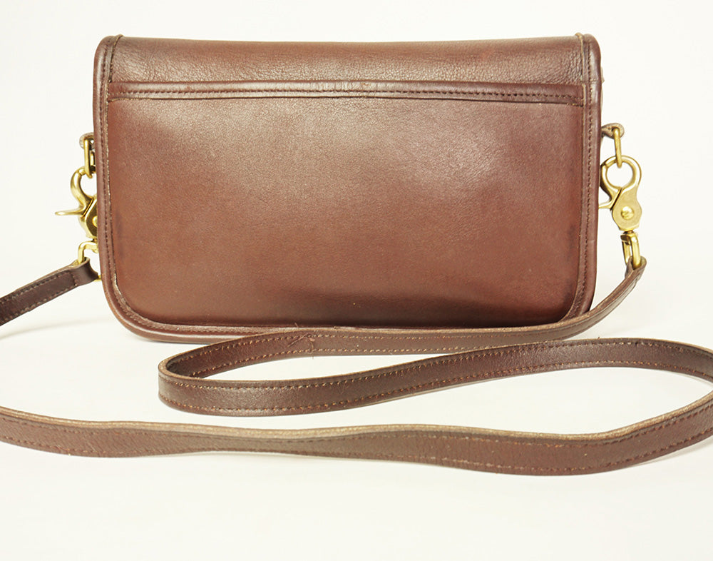 Vintage Coach Dinky Bag in Tan Leather Coach Crossbody Purse