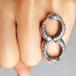 Ouroboros II Infinity Ring