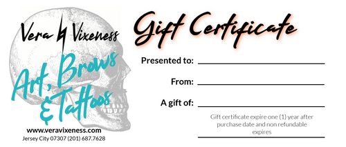 Vera Vixeness Gift Card