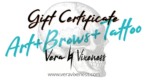 Vera Vixeness E-Gift Card/ Gift Certificate