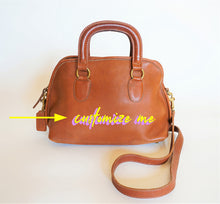 Load image into Gallery viewer, Unisex Vintage COACH Baxter Bag British Tan Leather Work Satchel / Doctor Bag *RARE*