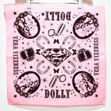 Load image into Gallery viewer, Dolly Parton Pink Country Bandana Scarf