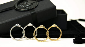 Minimalist Ouroboros Ring