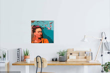 Load image into Gallery viewer, La Imaginación de Frida Art Canvas Print